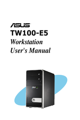 Asus TW100-E5 - iQuadro - 0 MB RAM User Manual
