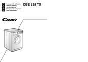 Candy CBE 825 TS User Instructions