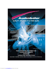 AudioBahn AVDVD10P Operating Instructions Manual