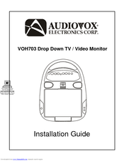 Audiovox VOH703 Installation Manual