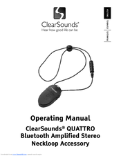 ClearSounds QUATTRO Operating Manual