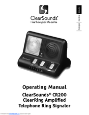 ClearSounds ClearRing CR200 Operating Manual