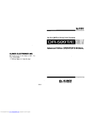Alinco DR-599T Operator's Manual