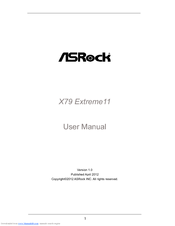 ASROCK X79 Extreme11 User Manual