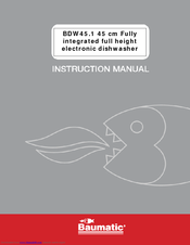 Baumatic BDW45.1 User Manual
