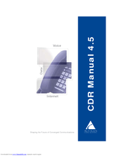 Altigen Call Detail Reporting 4.5 Manual