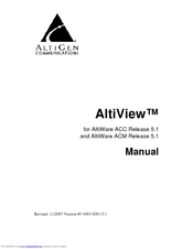 Altigen AltiView Manual