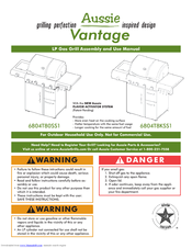 Aussie Vantage 6804T80SS1 Use Manual