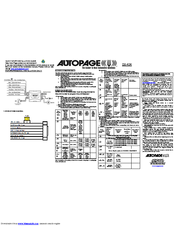 Autopage XT-12 Quick Start Installation Manual