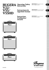 Bugera V22 Manuals Manualslib