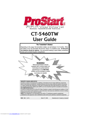 Prostart ProStart CT-5460TW User Manual
