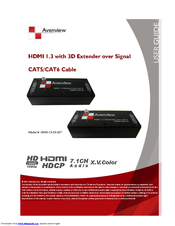 Avenview HDMI-C5-3X-SET User Manual
