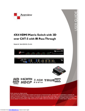 Avenview SW-HDM3D-C5-4X4 User Manual