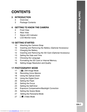Acer Digital camera 6.2 Mega pixel CCD User Manual