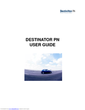 Acer Destinator PN User Manual