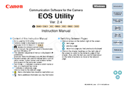 Canon EOS Utility 2.4 Instruction Manual