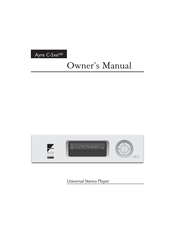 Ayre C-5xeMP Owner's Manual