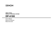 Denon DP-A100 Owner's Manual
