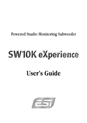 ESI SW10K eXperience User Manual
