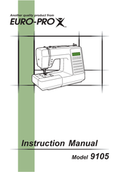 Euro-Pro 9105 Instruction Manual