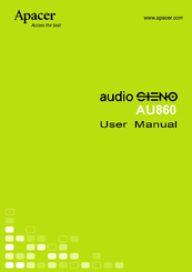 Apacer Technology AUDIO STENO AU860 User Manual
