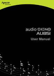 Apacer Technology AUDIO STENO AU851 User Manual