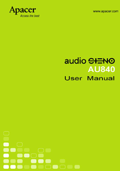Apacer Technology AUDIO STENO AU840 User Manual