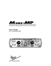 Apogee Mini-MP User Manual