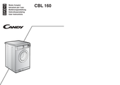 Candy CBL 160 User Instructions