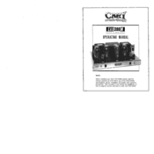 Cary Audio Design CAD-300M Operating Manual