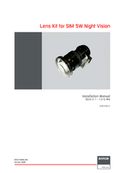 Barco R9849853 Installation Manual