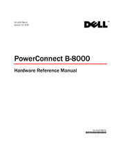 Dell PowerConnect B-8000 Hardware Reference Manual