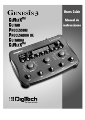 DigiTech Genesis 3 User Manual
