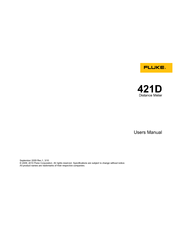 Fluke 421D User Manual