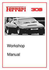 Ferrari Dino 308 GT4 Workshop Manual
