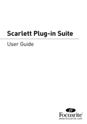 Focusrite Scarlett Plug-in Suite User Manual