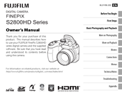 FujiFilm FinePix S2800HD Series Owner's Manual