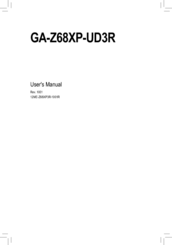 Gigabyte GA-Z68XP-UD3R User Manual