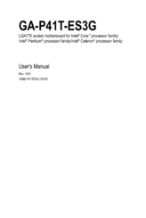 Gigabyte GA-P41T-ES3G User Manual