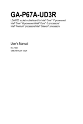 Gigabyte GA-P67A-UD3R User Manual