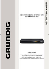 Grundig GSTB3110DVD Instruction Manual