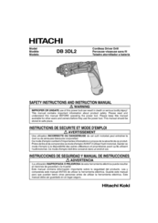 Hitachi DB3DL2 Instruction Manual