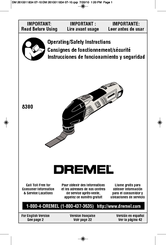 Dremel 8300 Manual