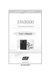 ESI SW8000 User Manual