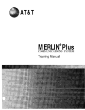 At&T MERLIN Plus Training Manual