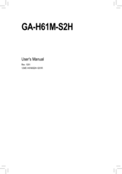 Gigabyte GA-H61M-S2H User Manual