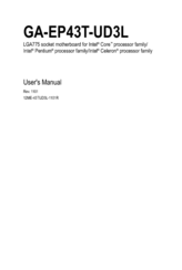 Gigabyte GA-EP43T-UD3L User Manual