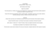 Gigabyte W551 User Manual