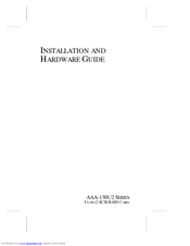 Adaptec AAA-130U2 SERIES Hardware Manual