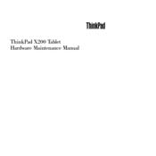 Lenovo Thinkpad X200T Hardware Maintenance Manual